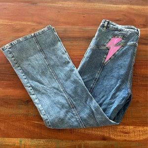 Free people thunderbird jeans ⚡️